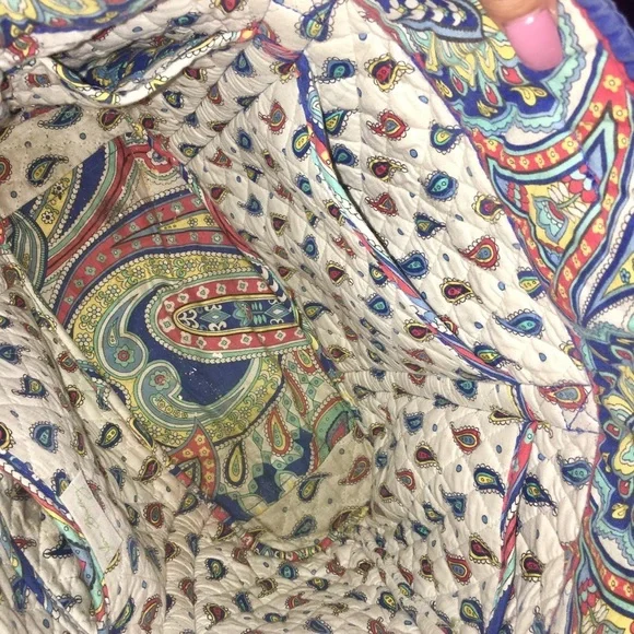 Vera Bradley Multi-Pattern Handbag - Picture 4 of 8